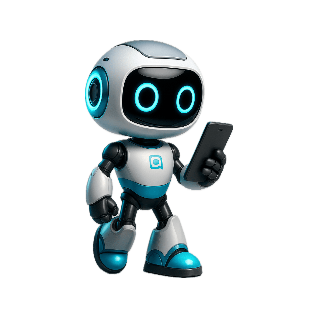 ai Apex bot working on a cell phone to increase business sales and leads